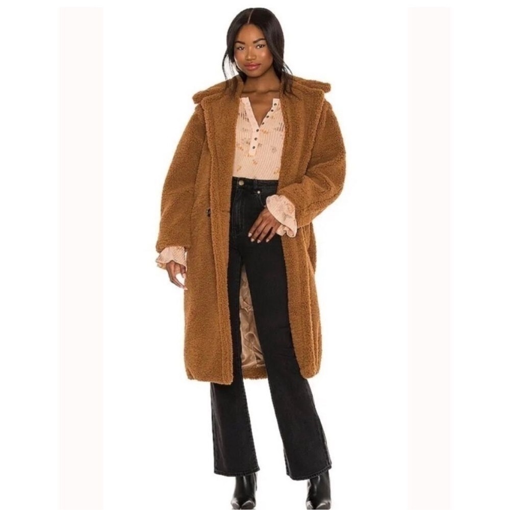 NWT FREE PEOPLE Ribbed Long Sleeve Floral Top - Picture 3 of 13